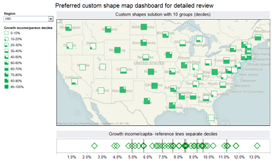 Maps to inform standard and novel approaches